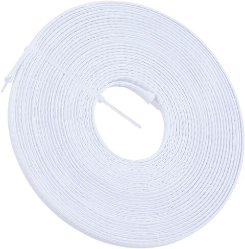 12yards(10.97m) Corset Boning Casing Polyester Boning for Sewing Plastic Boning Cotton Covered Black Bra Boning Sew Through Corset Accessories for Corsets Bridal Gowns Evening Gowns in Saudi Arabia