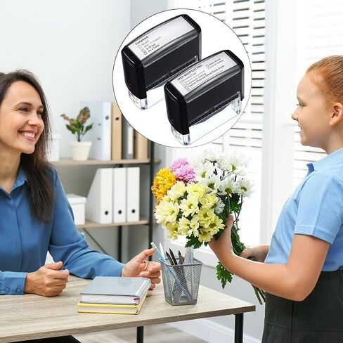 2 Pcs Teacher Stamps for Classroom Self Inking Accommodations Stamp Set Sped Modification Completed Grading Rubber Teacher Stamps for Back to School Homework Student Dormitory Supplies in Saudi Arabia