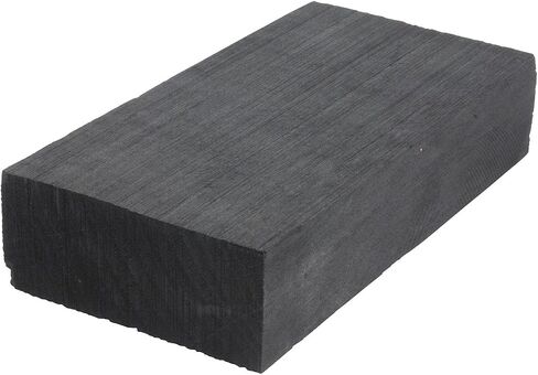 Hard Charcoal Block - 5-1/2" x 2-3/4" x 1-1/4" Heat-Reflective Jewelry Making Repair Soldering Work Surface Tool in Saudi Arabia