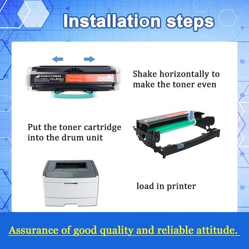 E250X22G Photoconductor Kit Replacement, Compatible for Lexmark E250 E250D E250DN E350 E350D E352 E352DN E450 E450DN Printer Drum Unit 30,000 Page Yield 1 Black in Kuwait