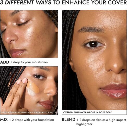 غلاف FX مخصص القطرات - Halo: Iridescent Finish - 15 مل - Glow Radiant - سائل أعلى تمييز in Kuwait