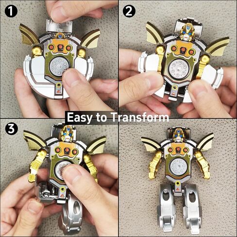 6pcs spinners transformable fidget for Kids Party Forms ، ألعاب Robot Robot القابلة للتشوه تململ تململ ، وجوائز فصول الجيروس الجيروس الحسية. in Kuwait