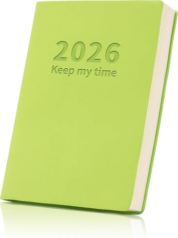 2026 مخطط أكاديمي صغير ناعم الجلود ملزمة 5.5 "× 3.9" أسبوعي وشهري مخطط مخطط هاردنر لطيف مخطط هدفين منظم كتاب التخطيط مع علامات التبويب ، جدول الجدول اليومي للمكتب المدرسي للنساء الرجال (الأرجواني) in Kuwait