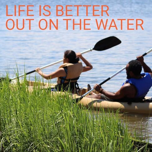 UH-KS222 Universal Sit-On-Top Soft Padded Kayak Seat and Backrest with Water Bottle Pouch for Fishing/Kayaking/Rafting/Canoeing by Brooklyn Kayak Company (1 pack) in Saudi Arabia