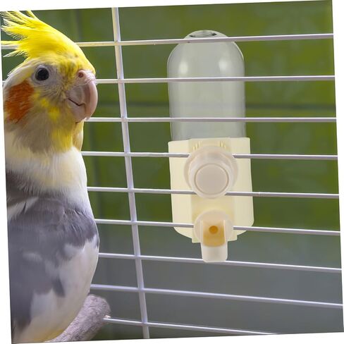 Toyvian Bird Water Dispenser for Pigeons and Quails Durable Space Saving Water Feeder Easy to Clean Drinker Bottle for Parrots and Poultry Compact Design for Small Cages in Saudi Arabia