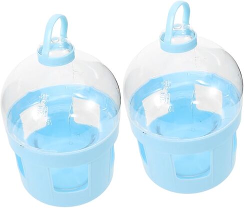 MERRYHAPY 2pcs Pigeon Water Feeding Dispenser Large Mouth Bird Waterer for Racing Pigeons Chickens Easy Clean Drinkers for Cage Supplies Durable and Versatile Water Bottles in Saudi Arabia