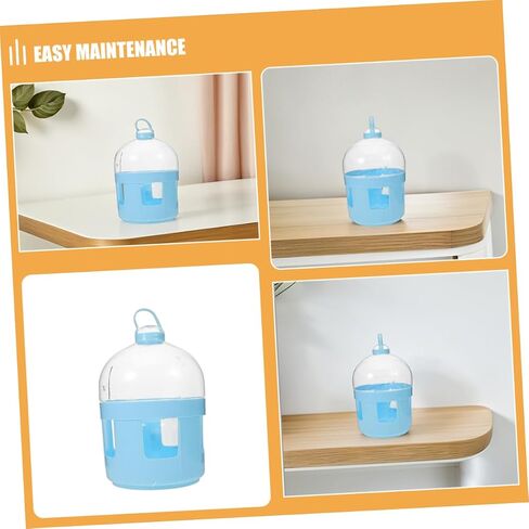 MERRYHAPY 2pcs Pigeon Water Feeding Dispenser Large Mouth Bird Waterer for Racing Pigeons Chickens Easy Clean Drinkers for Cage Supplies Durable and Versatile Water Bottles in Saudi Arabia