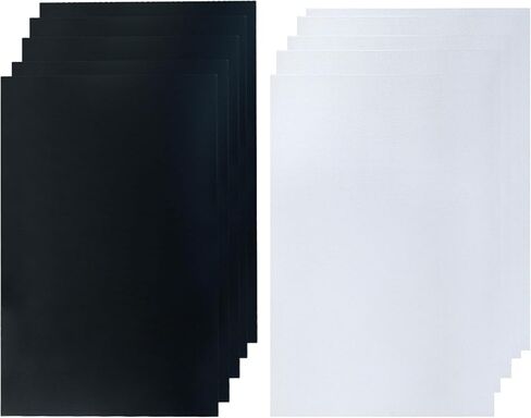 Aoserge 5 Sheets Premium Black Fursuit Eyes Mesh - 0.5mm PVC Plastic Eye Mesh for Furry Cosplay, Therian Masks & DIY Crafting Easy to Cut 11.8"x7.87" for Custom Designs in Kuwait