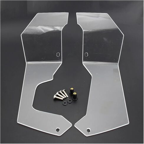Compatible with VFR1200X Side Windshield(Black) in Saudi Arabia