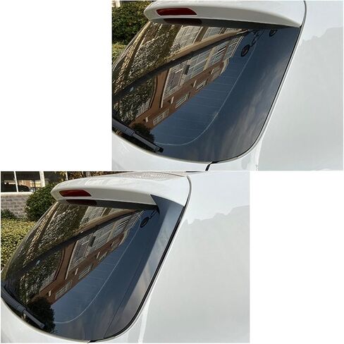 Fit for Tiguan, MK1 Glossy Black Car Rear Window Side Spoiler Canard Splitter Trim Spoilers Replacement 2007-2016 in Kuwait