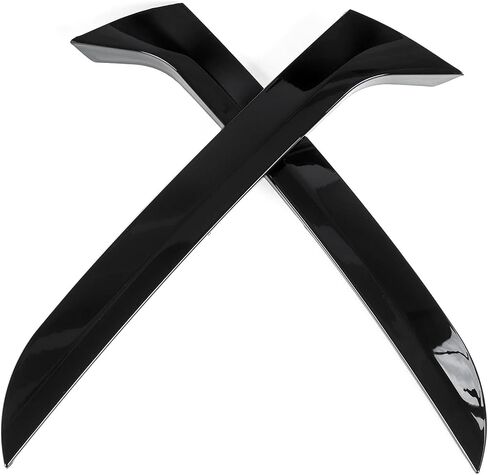 Fit for Tiguan, MK1 Glossy Black Car Rear Window Side Spoiler Canard Splitter Trim Spoilers Replacement 2007-2016 in Kuwait