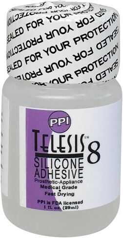 Products ، Inc. PPI Telesis 8 لاصق ، 1 أوقية - مثالية لترابط السيليكون واللاتكس والأطراف الاصطناعية (لمكياج المؤثرات الخاصة) in Saudi Arabia