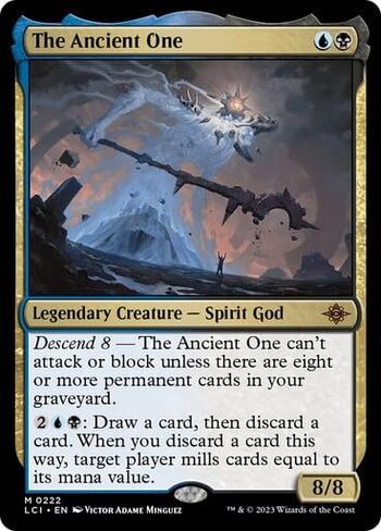 Generic The Ancient One (222) MTG Trading Card in Saudi Arabia