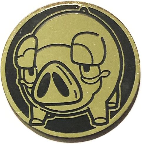 Pokemon Coin – Lechonk - 2 inch – Plastic in Saudi Arabia