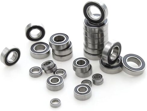 Compatible with Traxxas for Sledge 1/8 RC Car Upgrade Parts Modification Spare Replacement Accessories 28Pcs Sealed Bearing Kit RC Car Part Accessories in Saudi Arabia