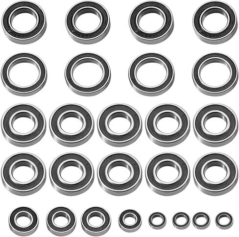 متوافق مع ARRMA لـ Kraton 8s لـ Outcast 8S 1/5 RC Upgrade Parts Parts Accessories 26pcs محمل محمل إكسسوارات سيارة RC in Saudi Arabia