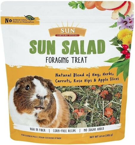 Sun Seed Vita Prima Sun Salad Treat for Ginea Pigs ، 10 أوقية (3 عبوات) in Saudi Arabia