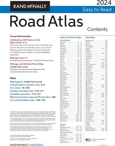Rand McNally 2024 Midsize Easy to Read - 100th Anniversary Collector’s Edition in Saudi Arabia