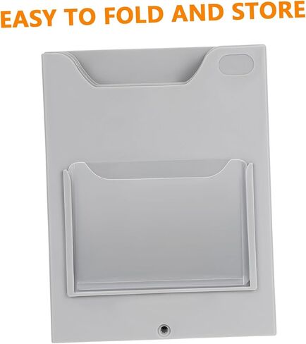 Warehouse Material Card Rack Employee Time Rack Small Card Holder Card Dividers Holders Card Pocket Cards Organizers Racks Wall Hanging Organizer Job Slot Light Plastic in Saudi Arabia