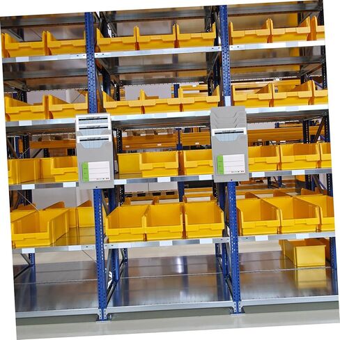 Warehouse Material Card Rack Employee Time Rack Small Card Holder Card Dividers Holders Card Pocket Cards Organizers Racks Wall Hanging Organizer Job Slot Light Plastic in Saudi Arabia