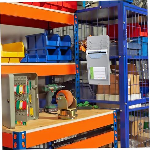 Housoutil Shelf Material Cards Organizer Position Rack for Efficient Document and Card Storage Warehouse Office in Saudi Arabia