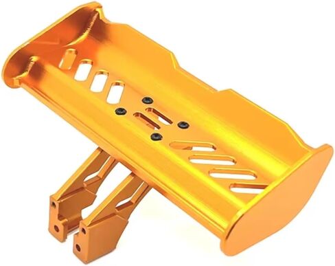 RC Car Parts For Wltoys 144001 144010 144016 124007 124008 124017 124019 Metal Tail Wing RC Car Parts And Accessories Upgrades And Replacements Repairs(Red) in Saudi Arabia