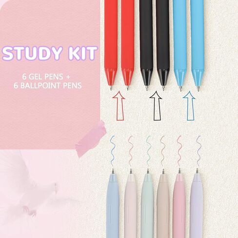 Bible Study Supplies Christian Gifts for Women, Bible Journaling Kit Bible Highlighters and Pens No Bleed-Annotation Kit with Glassine Envelopes, Pen Case, Tabs, Sticky Notes, and More in Saudi Arabia
