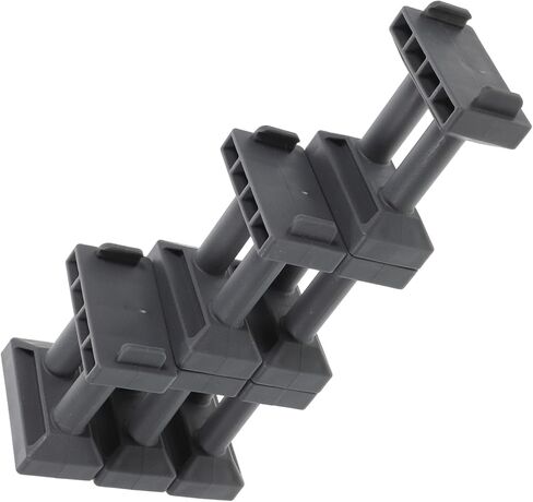 Totority 6PCS Train Bridge Pier Model للبنين والبنات ، يدعم جسر السكك الحديدية الزخرفية الملحقات الصعود لمجموعات قطار DIY ومشهد السكك الحديدية النموذجية in Kuwait