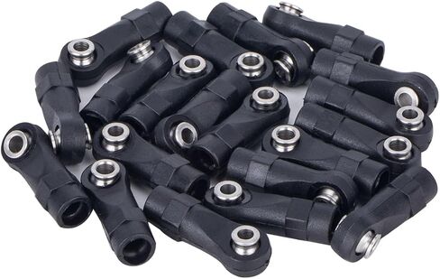 10pcs الفولاذ المقاوم للصدأ رابط رابط الرابط قاعدة عجلات 324 مم ل 1/10 مقياس TRX4 RC زاحف الأجزاء in Saudi Arabia