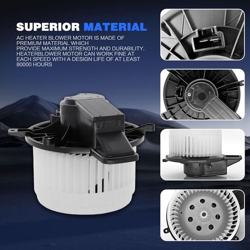 محرك منفاخ سخان HVAC مع قفص مروحة متوافق مع 2007- دورانجو 2007- جراند كارافان 2008-2013 كرايسلر تاون آند كانتري 2010- جراند شيروكي in Kuwait