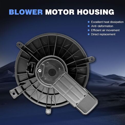 محرك منفاخ سخان HVAC مع قفص مروحة متوافق مع 2007- دورانجو 2007- جراند كارافان 2008-2013 كرايسلر تاون آند كانتري 2010- جراند شيروكي in Kuwait