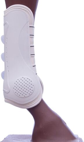 Jeffers Equine Uniquely English Tendon Boots - Open Front Horse Boots, Training Equipment, Protective Gear & Leg Protection for Jumping, Dressage, Training & Travel in Kuwait