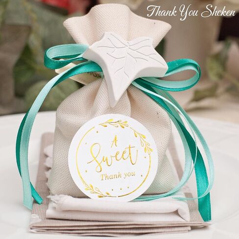 120Pcs A Sweet Thank You Stickers,Gold Thank You Stickers Label Sticker,2inch Round Gift Sticker for Baby Shower Birthday Wedding Graduation Party Favors in Saudi Arabia