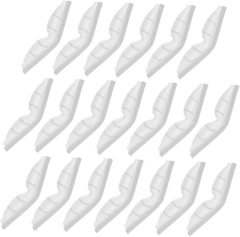 Lurrose 20pcs ضباب ضباب شرائح جسر الأنف للنظارات إكسسوارات قناع القناع غير المنزلق منصات الأنف in Saudi Arabia