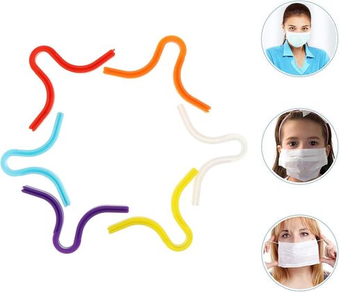6pcs سيليكون ضباب الأنف جسر أكواب وسادة الأنف منصات الأنف مقطع للبنين والبنات لإكسسوارات قناع السباحة in Kuwait