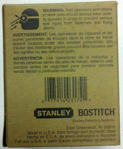 Stanley Bostitch 3/8 "(10mm) Staples 1/2" Crown in Kuwait