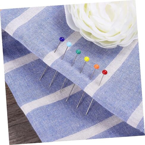 ARTIBETTER 200Pcs Multicolor Glass Head Sewing Pins Head for DIY Crafts Quilting and Projects Durable and for Marking in Saudi Arabia