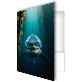 Custom Printed Folders with Pockets – 9x12 inches Thick Personalized Presentation Folders – 5 Pack in Saudi Arabia