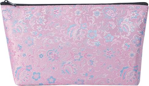 Empty American Mahjong Tile Bag, White Printed Mahjong Bag for 166 American Mahjong Tiles and Accessories (Only Case) in Saudi Arabia