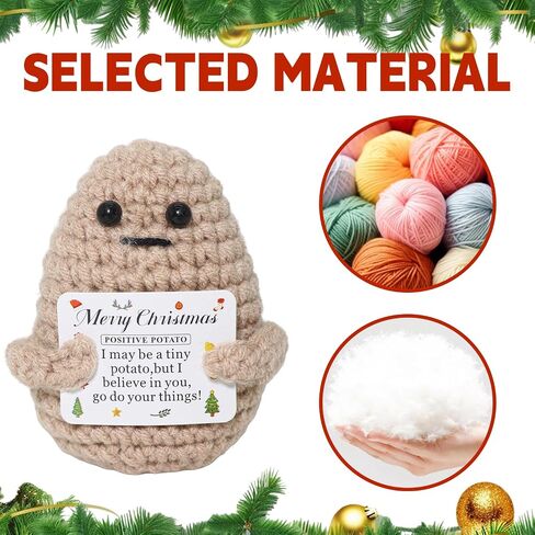 Mini Funny Emotional Support Handmade Positive Crochet Turtle Animals Birthday Gifts Ideas,Creative Cute Knitted Doll Stuffing Desk Home Decor for Friends Women Men Her Him in Saudi Arabia