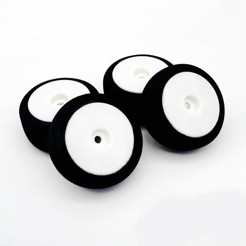 Foam Tire Set for Losi Micro-B (White) in Saudi Arabia