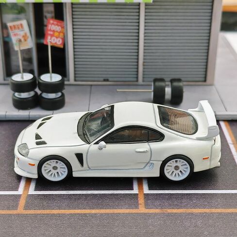 WAVEIST 1/64 Wheels and Tires,Real Rider Series,for Car Culture, The Same Color Electroplated silver but Different Styles,10 sets in a Pack.(Electroplated silver) in Kuwait
