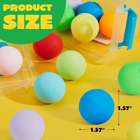 JOYIN 24 Pack Slow Rising Stress Balls, Squishy Sensory Fidget Toys, Hand Therapy Balls for Anxiety Relief, Classroom Prize Box Toys for Kids, Goodie Bag Stuffers, Party Favors in Saudi Arabia