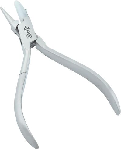 Spire Tools ® Adjusting Eyeglass Arms Frame Pliers Eyeglasses Repairing Plier Flat Nose Nylon Jaw Optical Hand Tool Eye Glasses Repair clamp (Double Nylon Jaws Pliers 2117) in Saudi Arabia