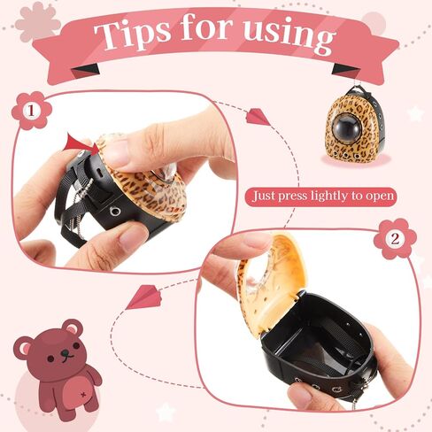 4 Pcs Mini Doll Backpack Set, Realistic Miniature Pet Carrier & Backpack Keychain, 4 Styles Doll Accessories for 17 cm Dolls in Saudi Arabia