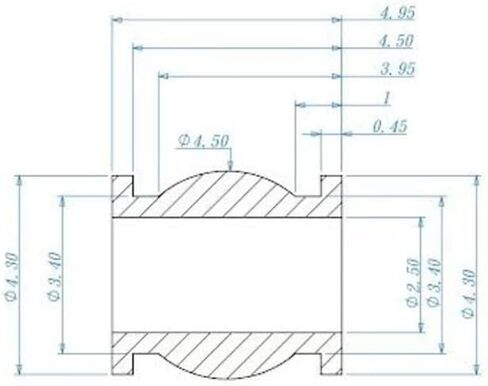 السباق الساخن TRXM160BN محور التحمل الضيق 2.5x4.5x5mm trx 1/16 1/18 in Saudi Arabia