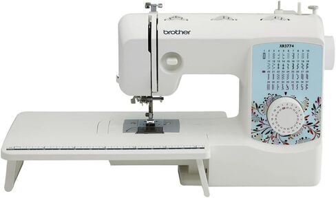 Brother XR3774 Wide Table Sewing and Quilting Machine with Built-in Stitches with Sewing Bundle (3 Items) in Saudi Arabia