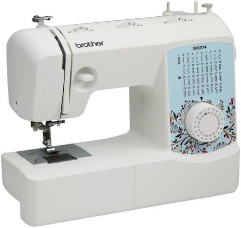 Brother XR3774 Wide Table Sewing and Quilting Machine with Built-in Stitches with Sewing Bundle (3 Items) in Saudi Arabia