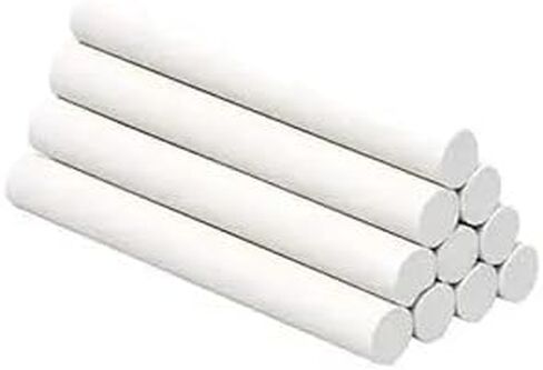 Chalks for Blackboards, Greenboards, Cement Floors,Drafting, Slate Pencil,Gift Item Daily Use Item (White Color) pack of 1(40pcs) in Saudi Arabia