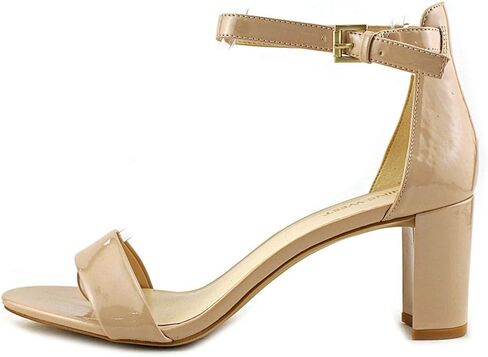 Nine West Women's Pruce Heeled Sandal, Clear/Barely Nude 118, 7 in Saudi Arabia